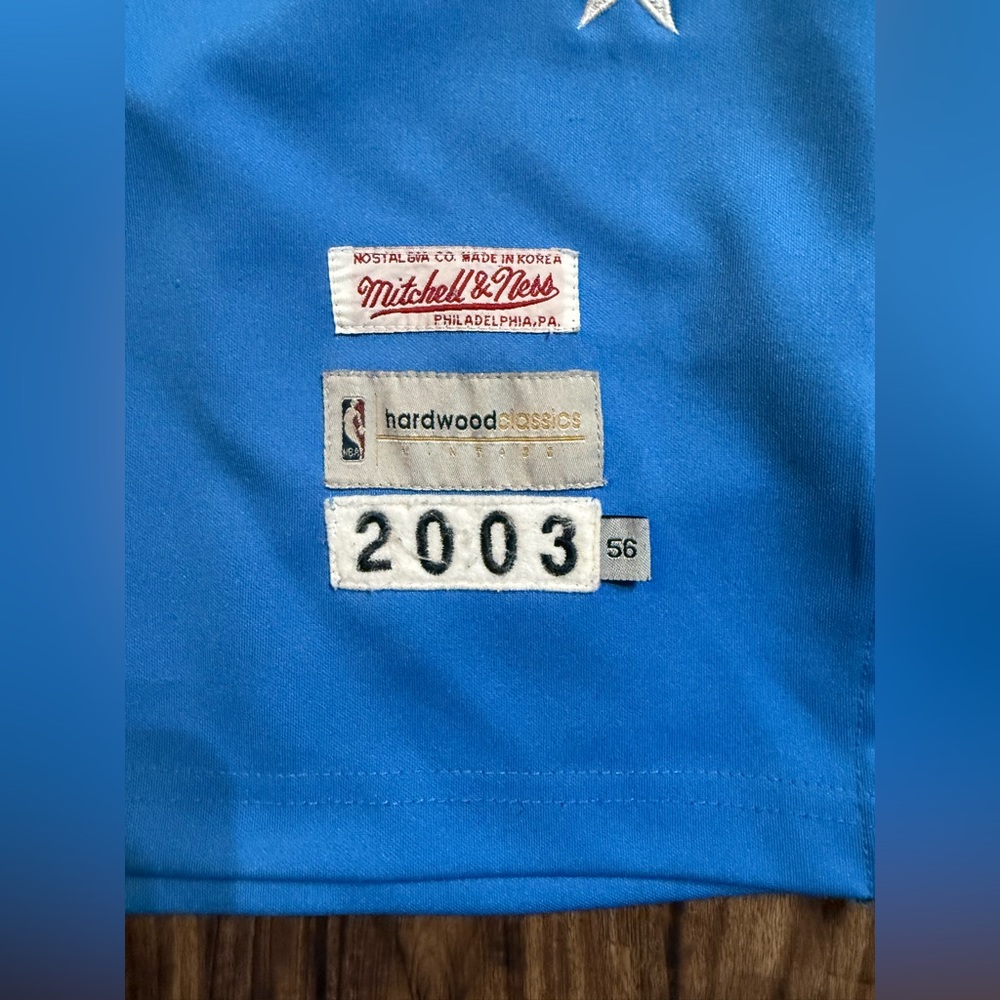 Mitchell & Ness Authentic 2003 Throwback Jersey A… - image 2
